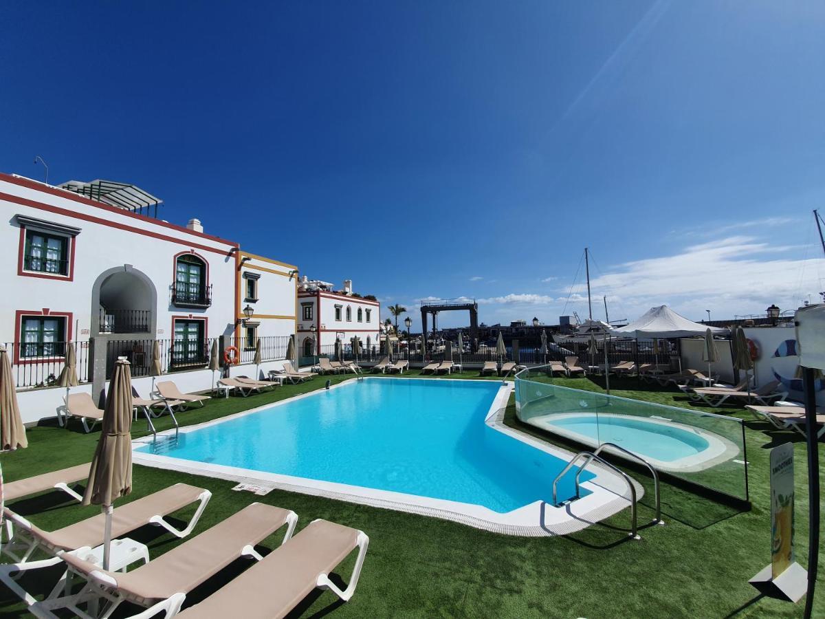 Ferienwohnung Billy'S Marina 360 With Pool Access Puerto De Mogan Exterior foto