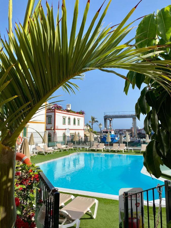Ferienwohnung Billy'S Marina 360 With Pool Access Puerto De Mogan Exterior foto